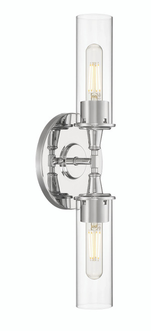Modina 2 Light Linear Wall Sconce in Espresso - Craftmade