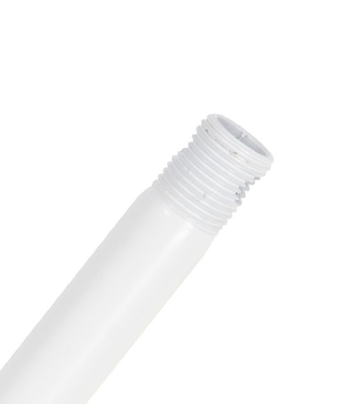 72" Downrod in White