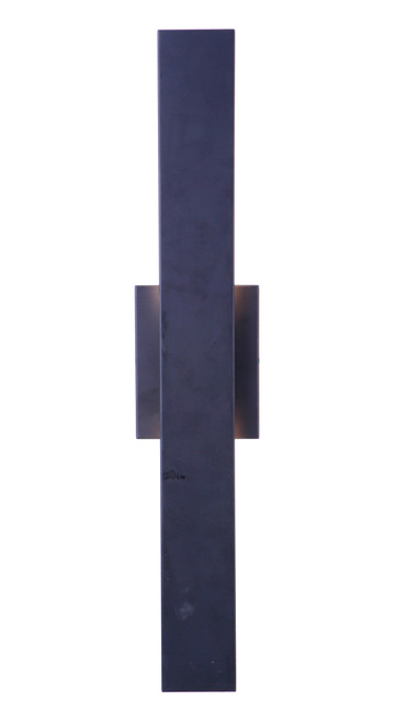 Rens 1 Light Medium Outdoor LED Wall Lantern in Midnight