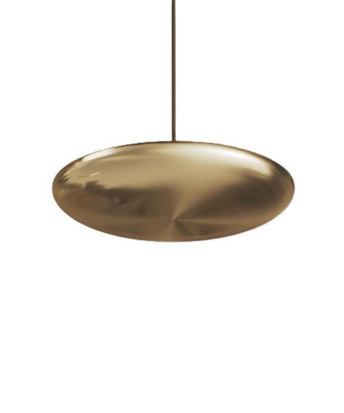 Isabel 5 Light Convertible Semi-Flush in Satin Brass