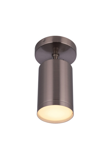 James 1 Light LED Adjustable Semi-Flush/Wall Sconce in Brushed Polished Nickel