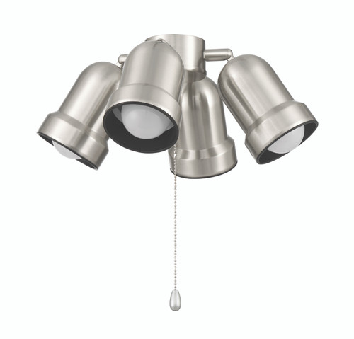 4 Light Light Kit in Brushed Polished Nickel