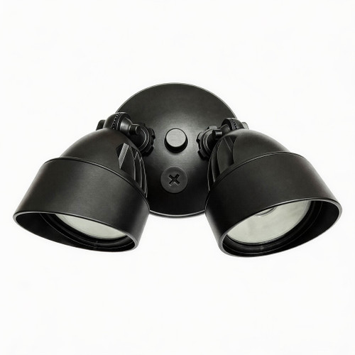 2 Light Outdoor LED Flood in Bronze