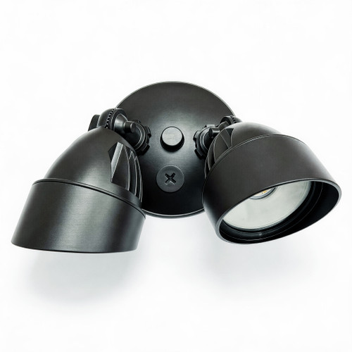 2 Light Outdoor LED Flood in Midnight