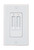 4 Speed Fan/Full Range Light Control-LED - White