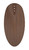 Getaway 52" 5-Blade Outdoor Ceiling Fan in Flat Black w/ Walnut Blades; Not Light Kit Adaptable