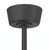 Rhett 52" 4-Blade Ceiling Fan in Flat Black w/ Flat Black Blades; Light Kit Included (Optional)
