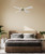 Rhet 52" 4-Blade Ceiling Fan in Satin Brass w/ White Blades; Light Kit Included (Optional)