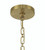 Lena 10 Light Chandelier in Satin Brass
