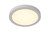 Slim Line II 7" LED Pancake Flushmount in White; 5CCT Selectable 2700-5000K