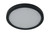 Slim Line II 9" LED Pancake Flushmount in Flat Black; 5CCT Selectable 2700-5000K