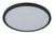 Slim Line II 15" LED Pancake Flushmount in Flat Black; 5CCT Selectable 2700-5000K