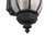 Harper 3 Light Large Outdoor Wall Lantern in Textured Black