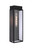 Ferndale Row 1 Light Outdoor 20" Wall Lantern in Midnight