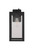 Harris 1 Light 15.63" Outdoor Lantern in Textured Black w/ Photocell & Dusk-to-Dawn