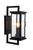 Jordan 2 Light Outdoor Wall Lantern in Textured Black