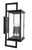 Jordan 38" 4 Light Outdoor Wall Lantern in Textured Black