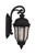 Harper 1 Light Small Outdoor Wall Lantern in Textured Black