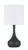 Pallo 1 Light Table Lamp in Flat Black