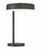Keeva 1 Light Table Lamp in Flat Black