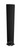 Charming 52" 3-Blade Ceiling Fan in Flat Black w/ Black Blades; Light Kit Sold Separately