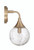 Reflection 1 Light Wall Sconce in Premium Bronze