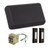 Builder Chime Kit in Flat Black w/ 2 Illuminated Black Buttons and T1630 Transformer