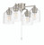 4 Light Light Kit in Brushed Polished Nickel (Clear Glass)