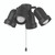 4 Light Light Kit in Flat Black