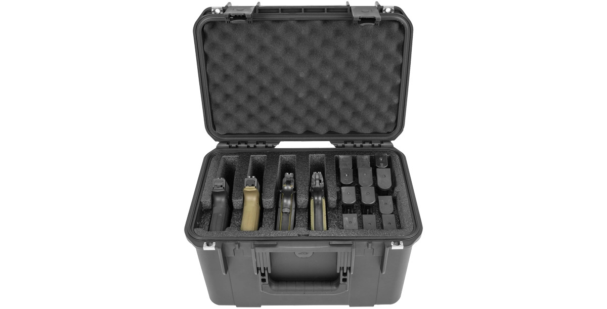 SKB iSeries 1610-10 Four Handgun Case - Nalpak, Inc.