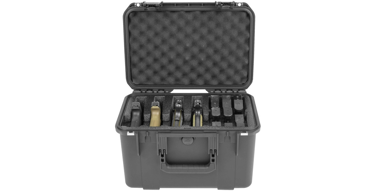 SKB iSeries 1610-10 Four Handgun Case - Nalpak, Inc.