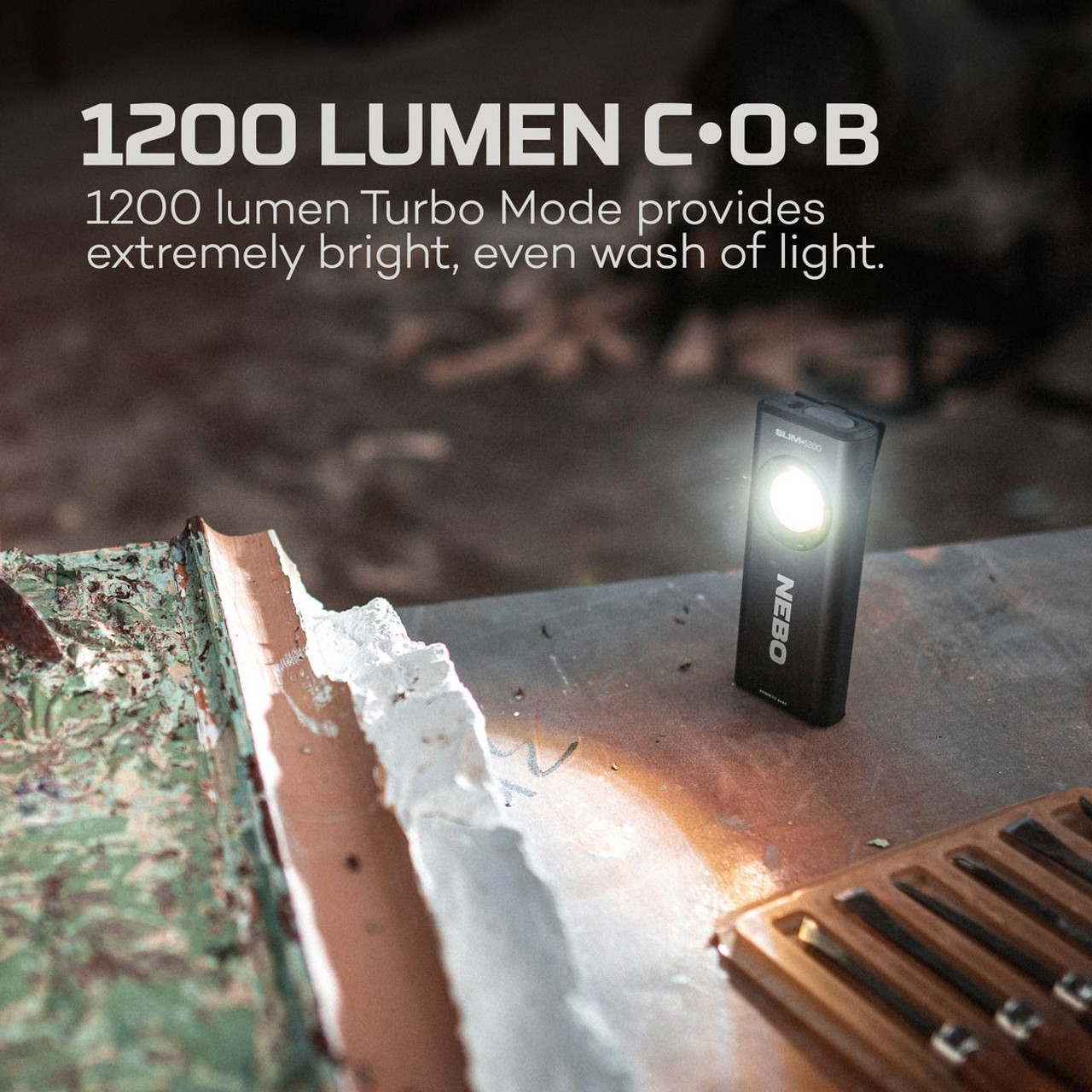 Supreme Nebo Slim 1200 Pocket Light 赤