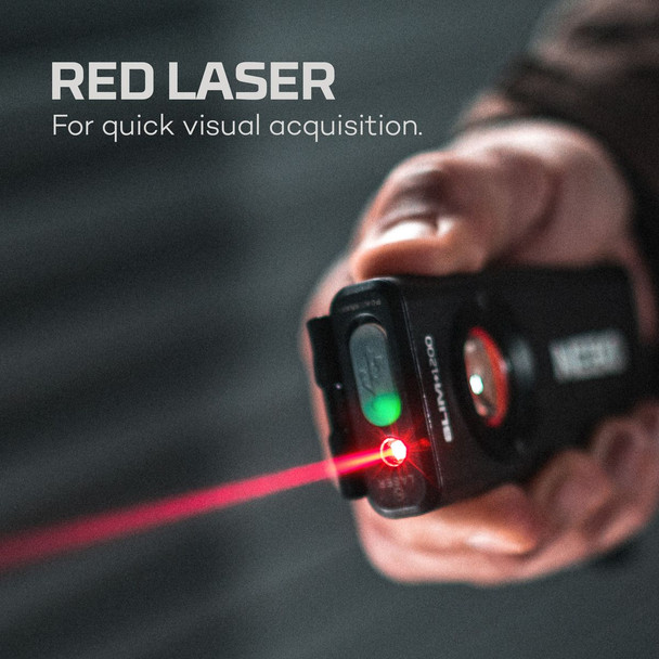 SLIM+ 1200 Powerful Rechargeable Pocket Light with Laser Pointer