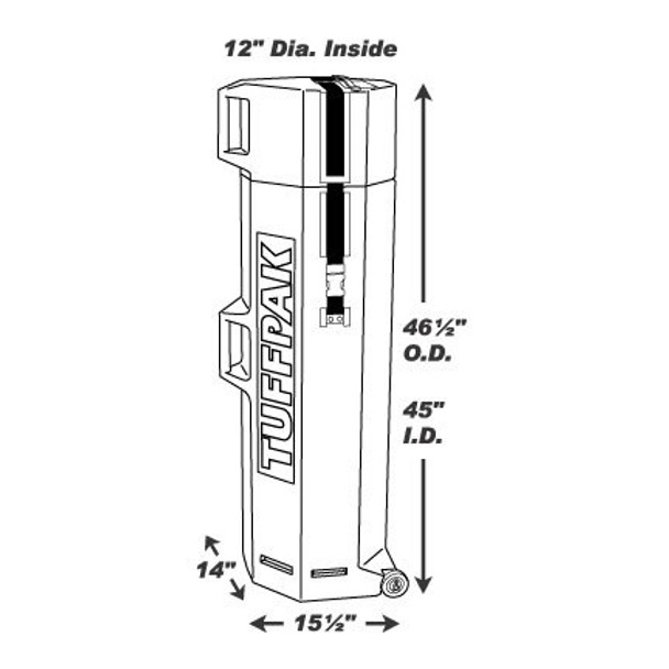 Tuffpak 1245 Bow Case 