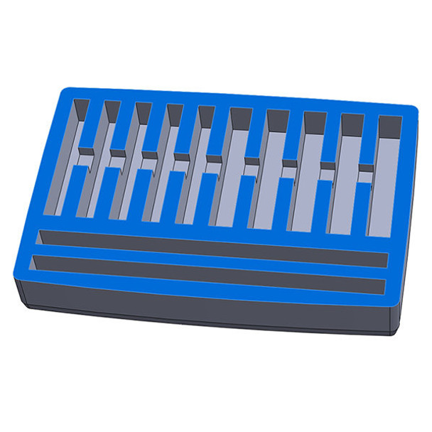 Pelican™ 1470 Knife Case  FOAM ONLY