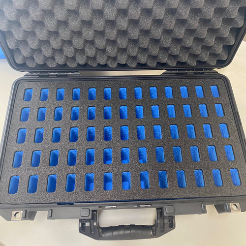 Pelican 1525 Air case foam with 312 holes for ammo — Cobra Foam Inserts and  Cases