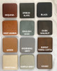 concrete fire bowl color swatches