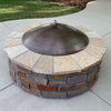 41" Dome Copper Fire Pit Cover