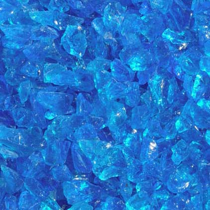 Tropical Blue Fire Glass Flame Creation