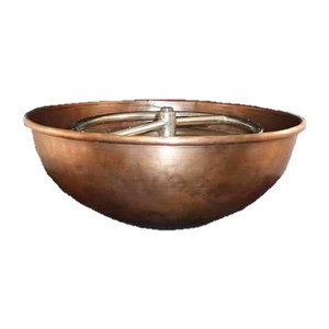 18" Acadian Copper Fire Bowl