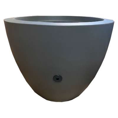 30" Ravenna Concrete Fire Bowl Flame Creation