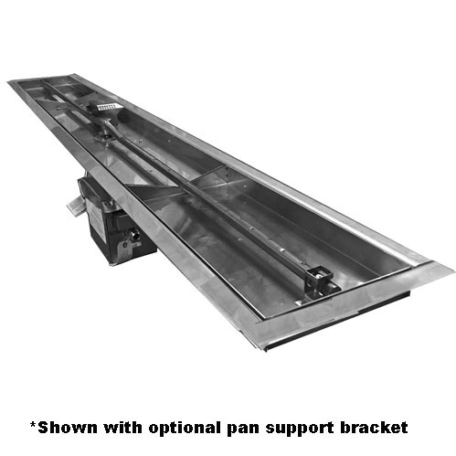 121" Electronic Ignition Linear Burner Assembly Flame Creation