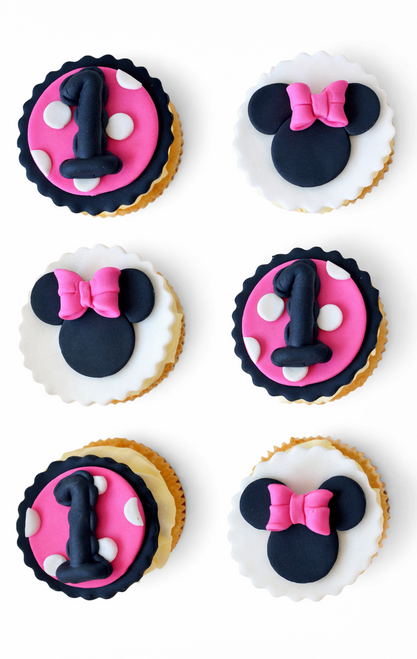 Minnie Mouse Cupcakes – Available in 6 or 12 Packs