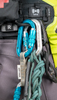 Edelrid Oval Power 2500 Carabiner Icemint Triple w/ NFC