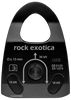 ROCK EXOTICA Machined 1.5" Rescue Pulley Single/Black