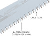 Silky Professional Ultra Accel STRAIGHT 240mm Folding Saw