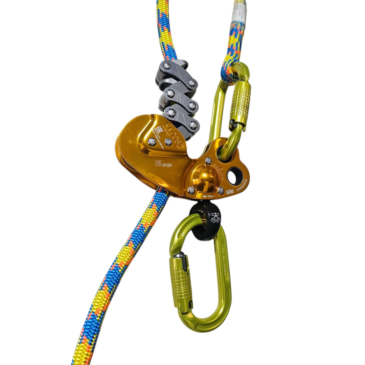 PETZL ZIGZAG PLUS + Teufelberger Drenaline spLIFE - Kit