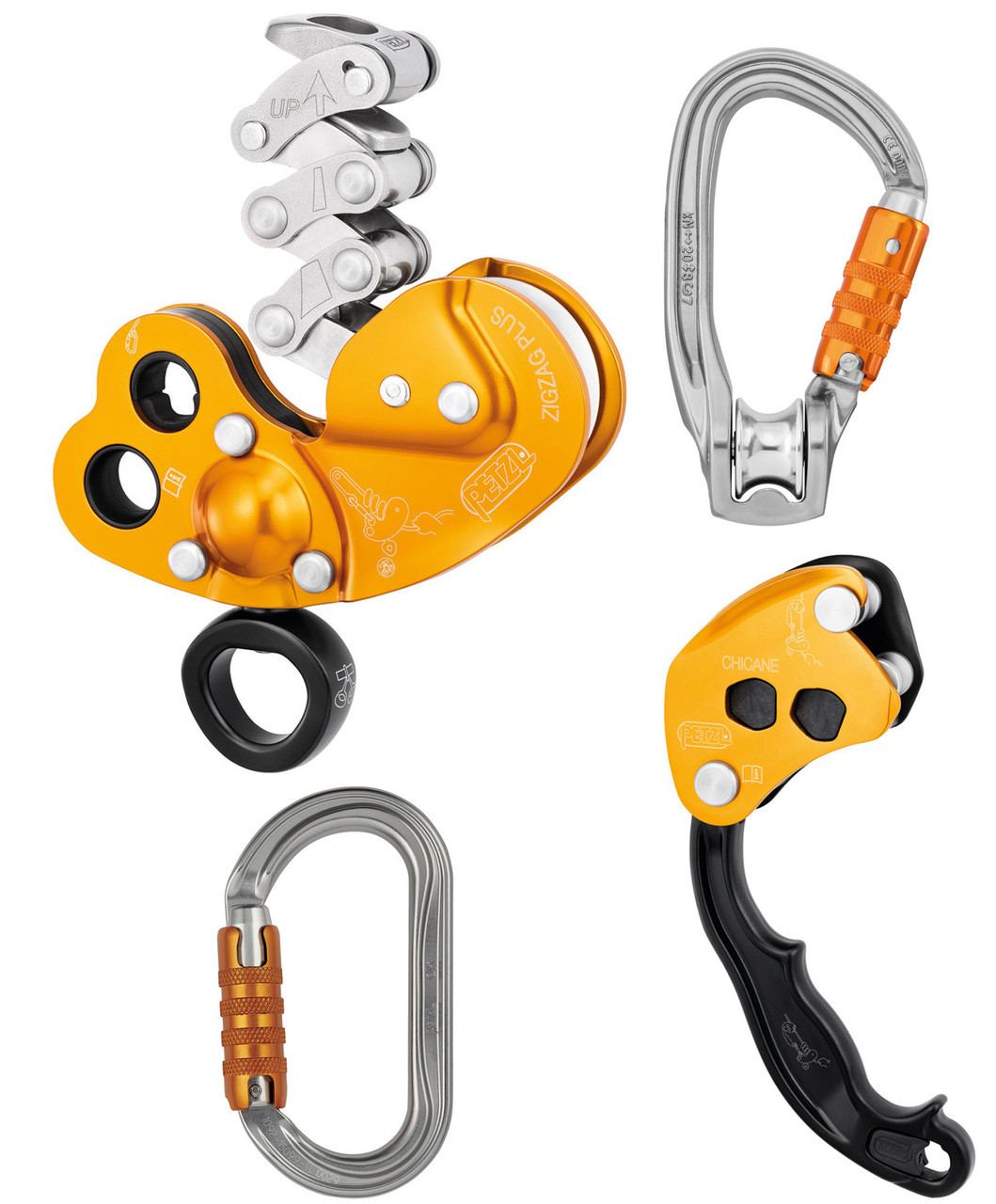 PETZL Zigzag Plus Chicane SRT(SRS) - Bridge Kit