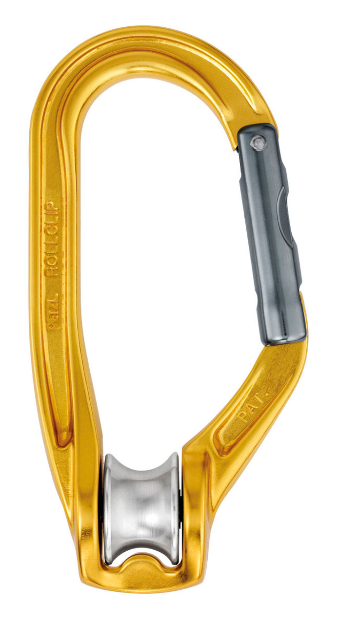 PETZL Rollclip A Carabiner w/ integrated Pulley