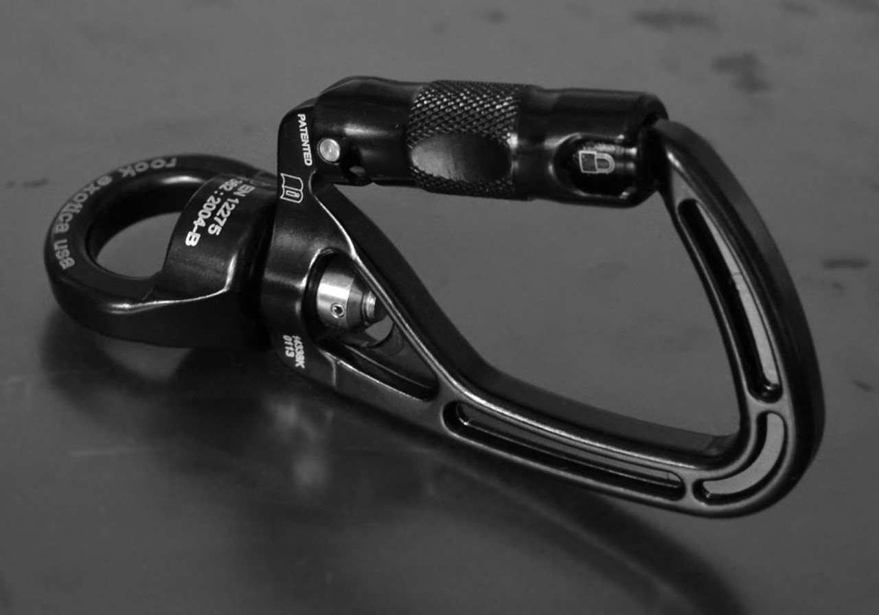 Rock Exotica SwivaEye 3-Stage Auto-Lock Carabiner